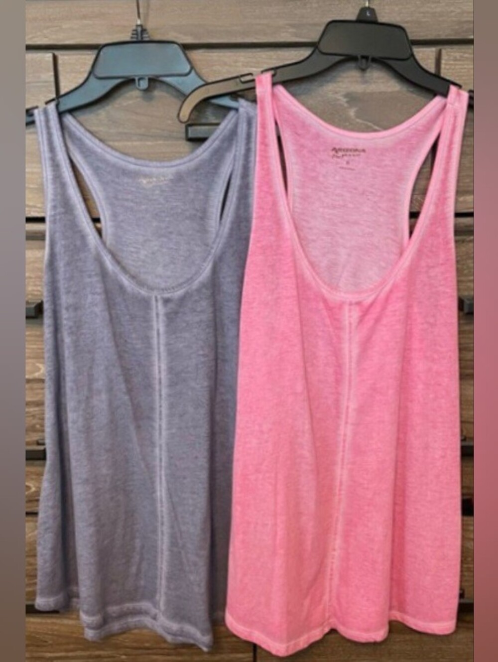 Arizona Racerback Tanks, (2-pink & grey), XL